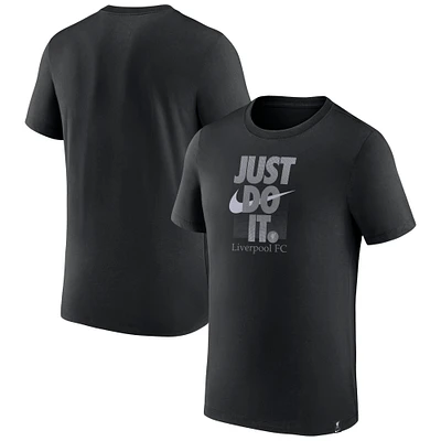 T-shirt Liverpool Just Do It Nike noir pour homme