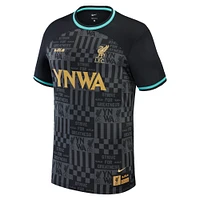 Maillot Nike noir Liverpool x LeBron James Collection 2023/24 Stadium Replica pour homme