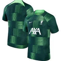 Haut d'Avant-Match Nike Liverpool 2023/24 Academy Pro Homme Vert