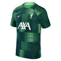 Haut d'Avant-Match Nike Liverpool 2023/24 Academy Pro Homme Vert