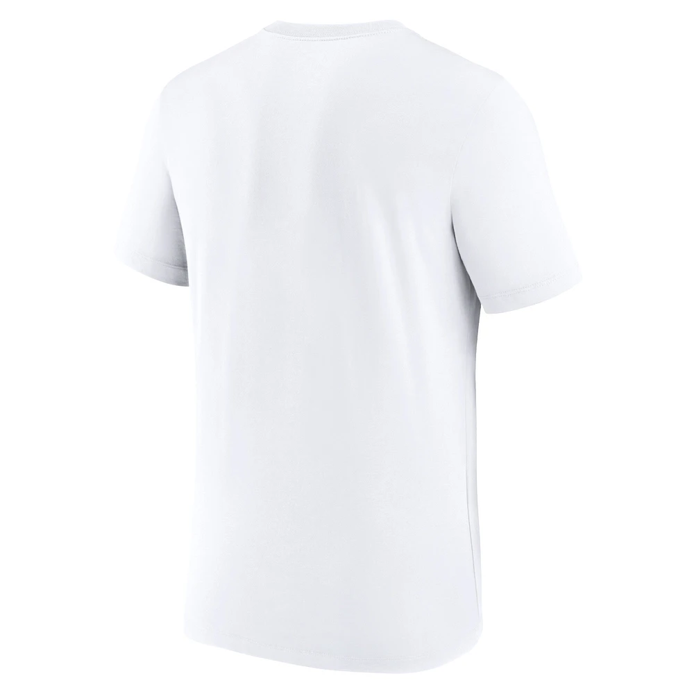 Men's  Nike White Liverpool Swoosh T-Shirt