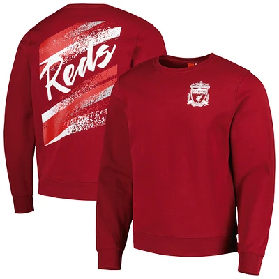 Sweat Homme Rouge Liverpool Vintage Pullover