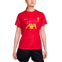 Women's Nike  Red Liverpool 2024/25 Academy Pro Pre-Match Top