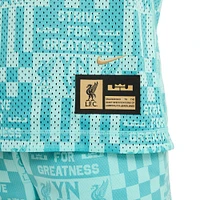 Maillot de basket-ball réversible Nike Sarcelle Liverpool x LeBron James Collection 2023/24 pour jeunes
