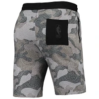 Men's NBA x Hugo Boss Logo Gear Black Slam Camo Shorts