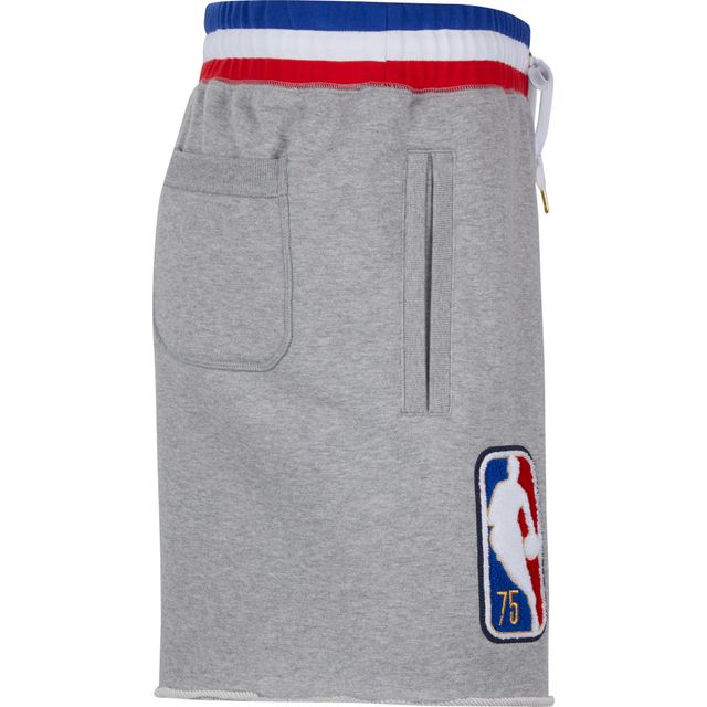 NI6 NBA NOIR F21 75TH LOGO FLEECE SHORT CA SHTMEFLC