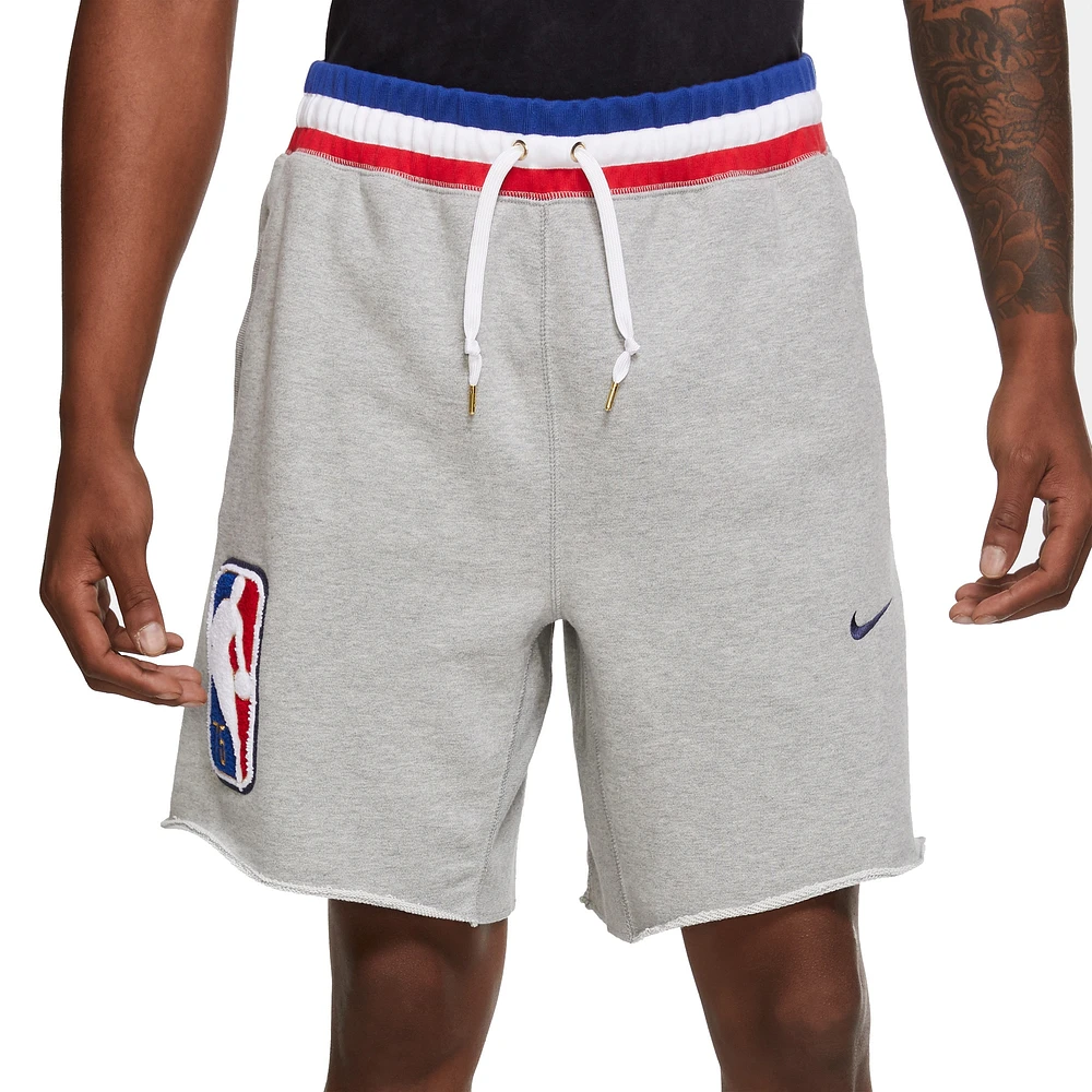 NI6 NBA NOIR F21 75TH LOGO FLEECE SHORT CA SHTMEFLC