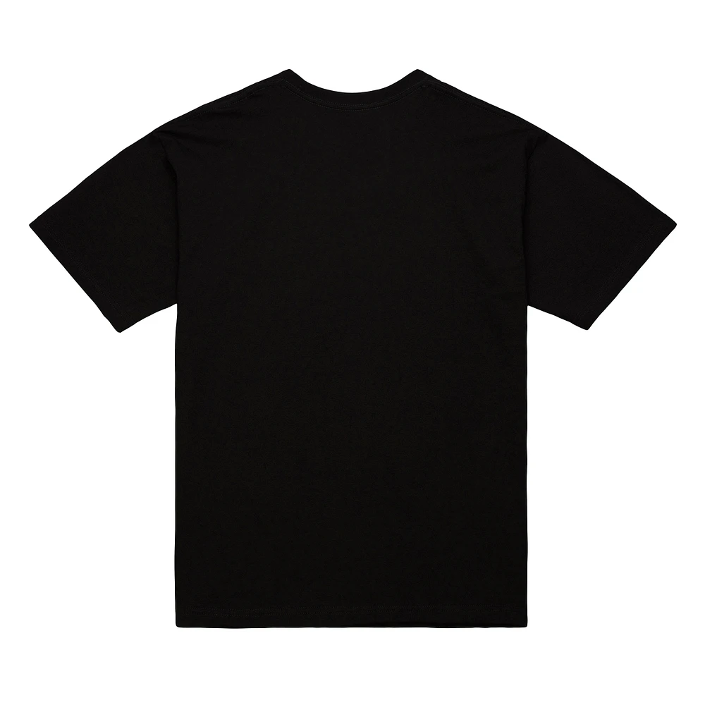 Unisex Mitchell & Ness Victor Wembanyama Black NBA Real Big Face Player T-Shirt