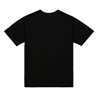 Unisex Mitchell & Ness Victor Wembanyama Black NBA Real Big Face Player T-Shirt