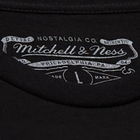 Unisex Mitchell & Ness Victor Wembanyama Black NBA Real Big Face Player T-Shirt