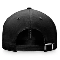 Casquette réglable Top of the World Long Beach State 49ers Slice noire pour homme