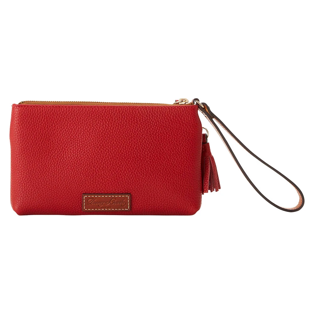 Dooney & Bourke Los Angeles Angels Infield Double-Zip Wristlet