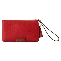 Dooney & Bourke Los Angeles Angels Infield Double-Zip Wristlet