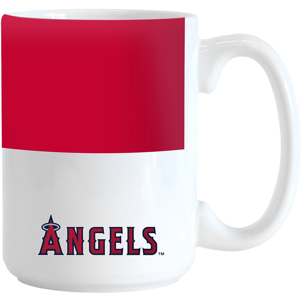 Los Angeles Angels 15oz. Colorblock Mug