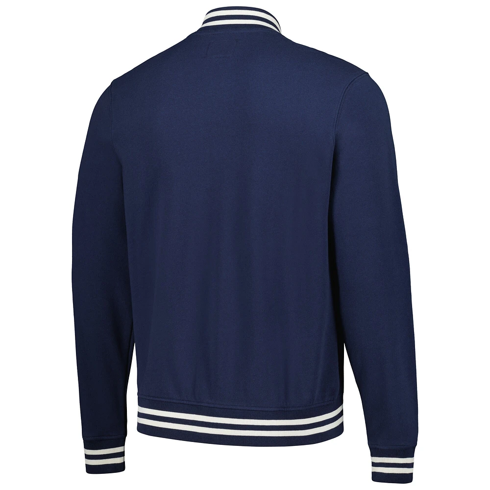 Men's '47 Navy Los Angeles Angels Wax Pack Pro Camden Full-Zip Track Jacket