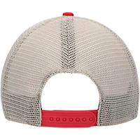 Men's '47 Red Los Angeles Angels Trawler Clean Up Trucker Snapback Hat