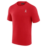 T-shirt rouge à manches courtes en modal Fanatics Los Angeles Angels pour hommes