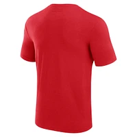 T-shirt rouge à manches courtes en modal Fanatics Los Angeles Angels pour hommes
