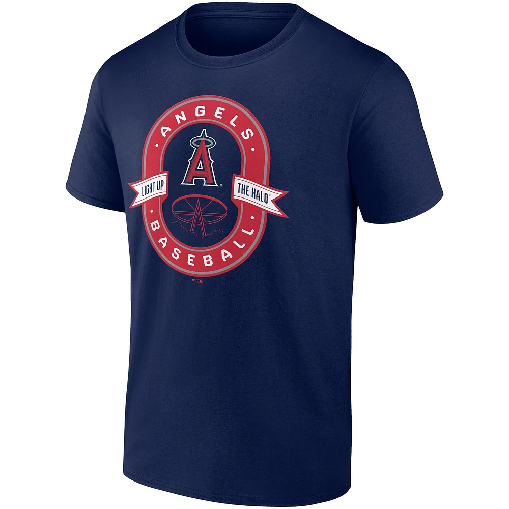 Men's Navy Los Angeles Angels Iconic Glory Bound T-Shirt
