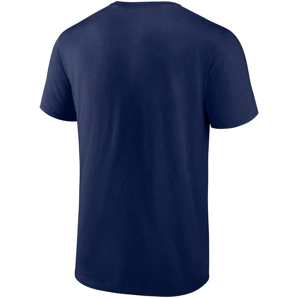 Men's Navy Los Angeles Angels Iconic Glory Bound T-Shirt