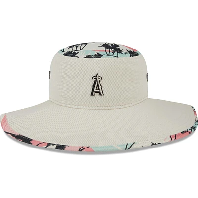 Bob New Era Natural Los Angeles Angels Retro Beachin' pour homme