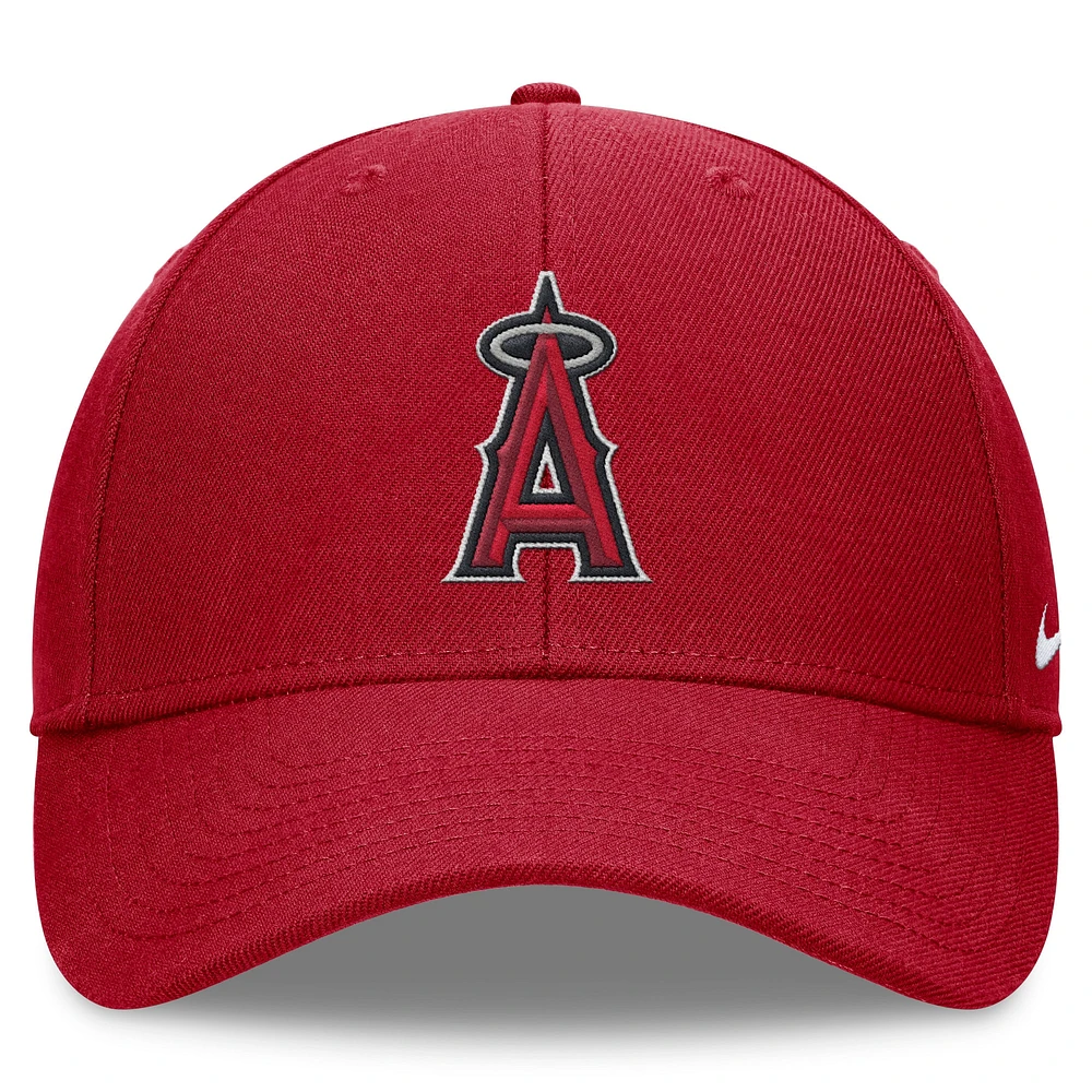 Men's Nike Red Los Angeles Angels Club Performance Adjustable Hat