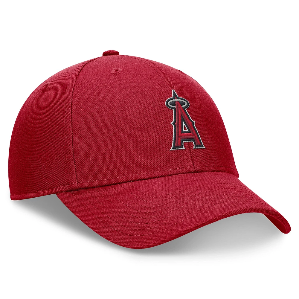 Men's Nike Red Los Angeles Angels Club Performance Adjustable Hat