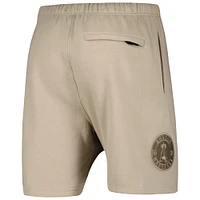 Men's Pro Standard Khaki Los Angeles Angels Neutral Fleece Shorts