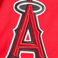 Men's Pro Standard Red Los Angeles Angels Turn It Up Dropped Shoulder T-Shirt