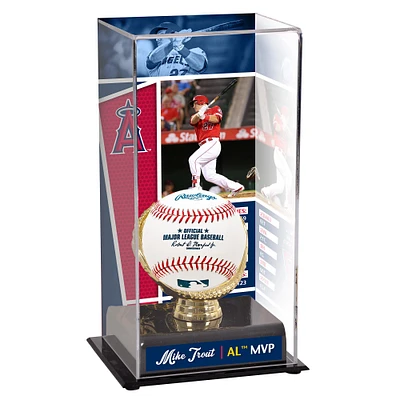 Mike Trout Los Angeles Angels 2016 American League MVP Display Case with Image