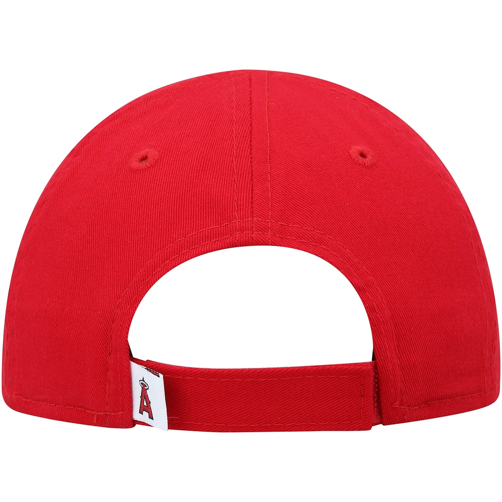 Toddler New Era Red Los Angeles Angels Team 9TWENTY Adjustable Hat