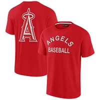 Unisex Fanatics Red Los Angeles Angels Elements Super Soft Short Sleeve T-Shirt