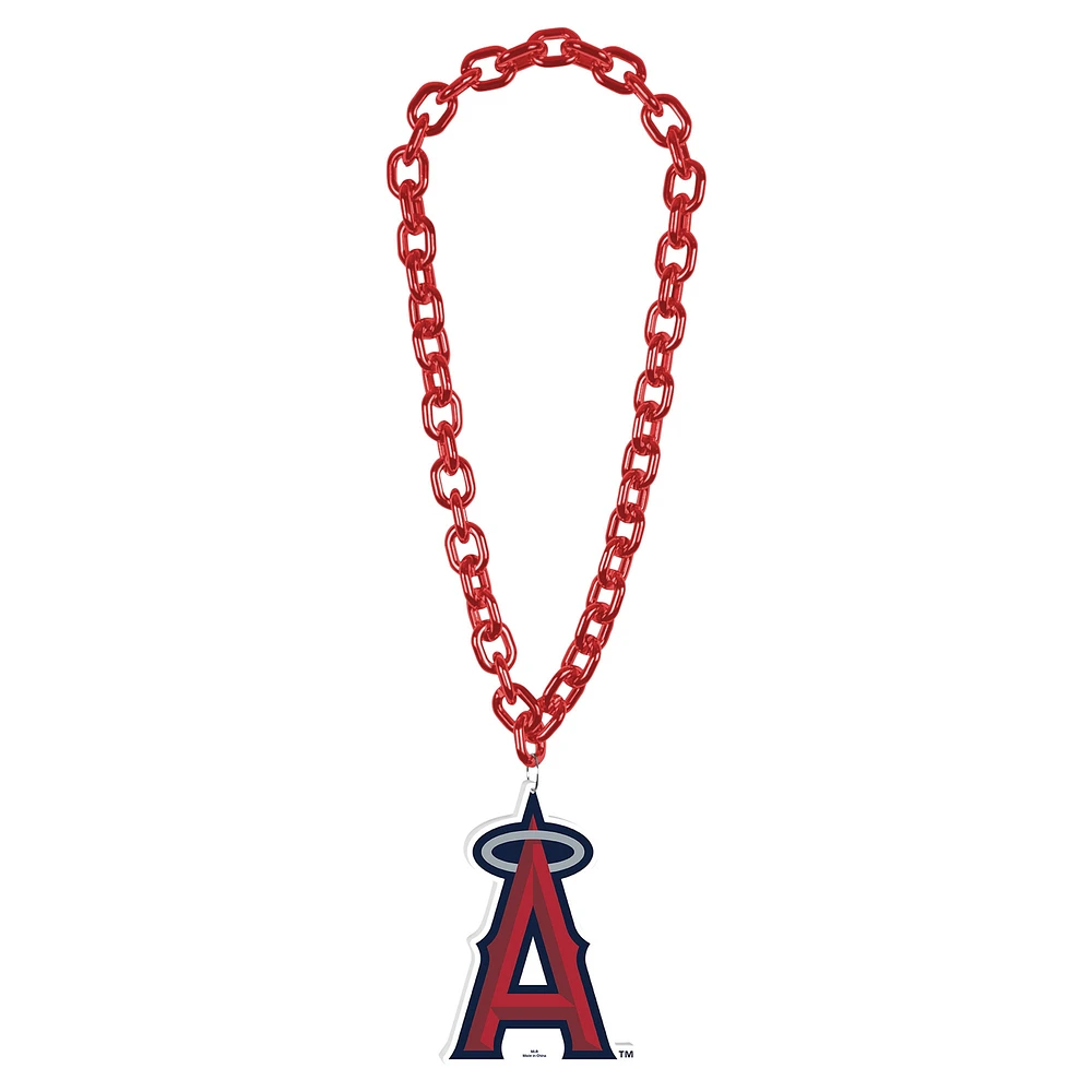 WinCraft Los Angeles Angels Collier à grande chaîne avec logo