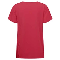Women's Levelwear Red Los Angeles Angels Influx Rafters T-Shirt