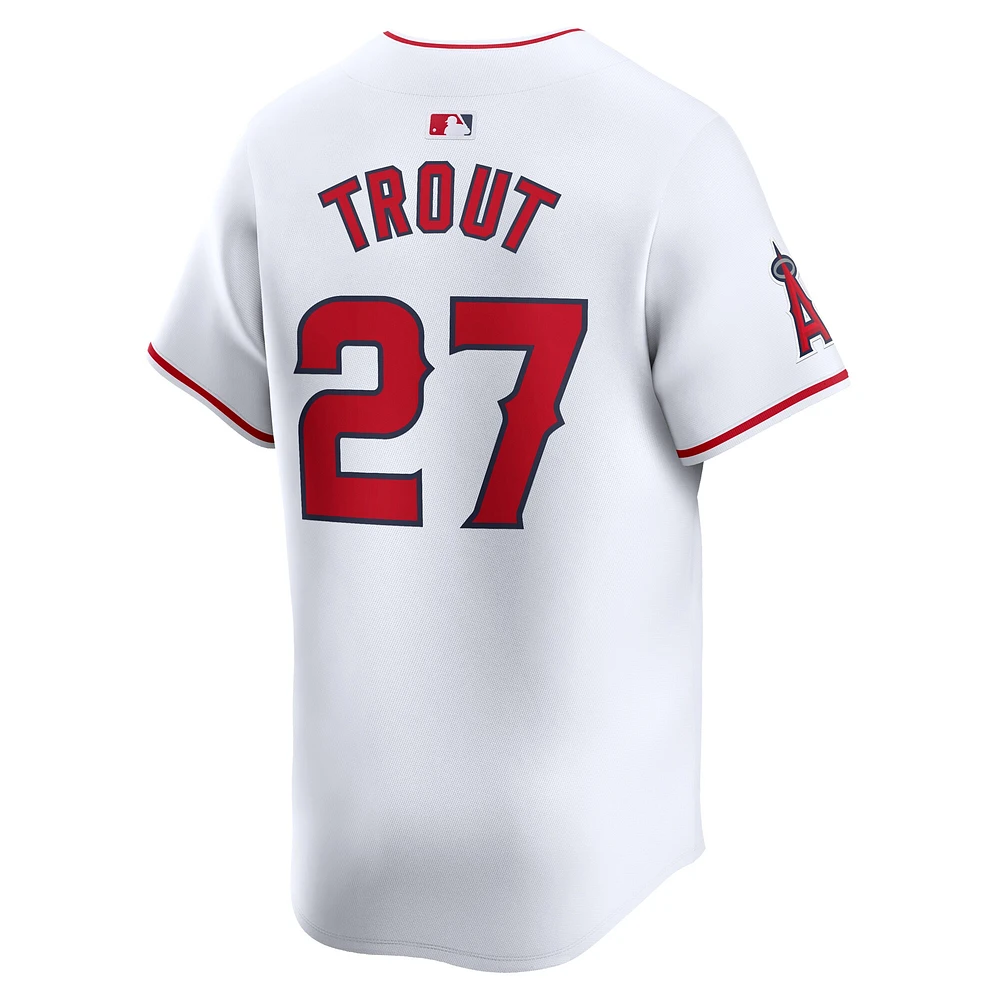 Youth Nike Mike Trout White Los Angeles Angels Home Limited Player Jersey