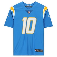 Justin Herbert Los Angeles Chargers Autographed Powder Blue Nike Limited Jersey