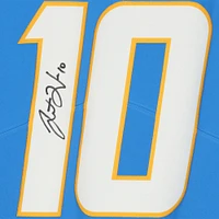 Justin Herbert Los Angeles Chargers Autographed Powder Blue Nike Limited Jersey