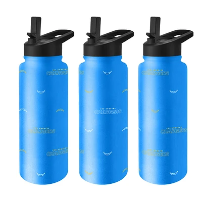 Bouteille de 34 oz pour boisson rafraîchissante à boire à la demande des Los Angeles Chargers