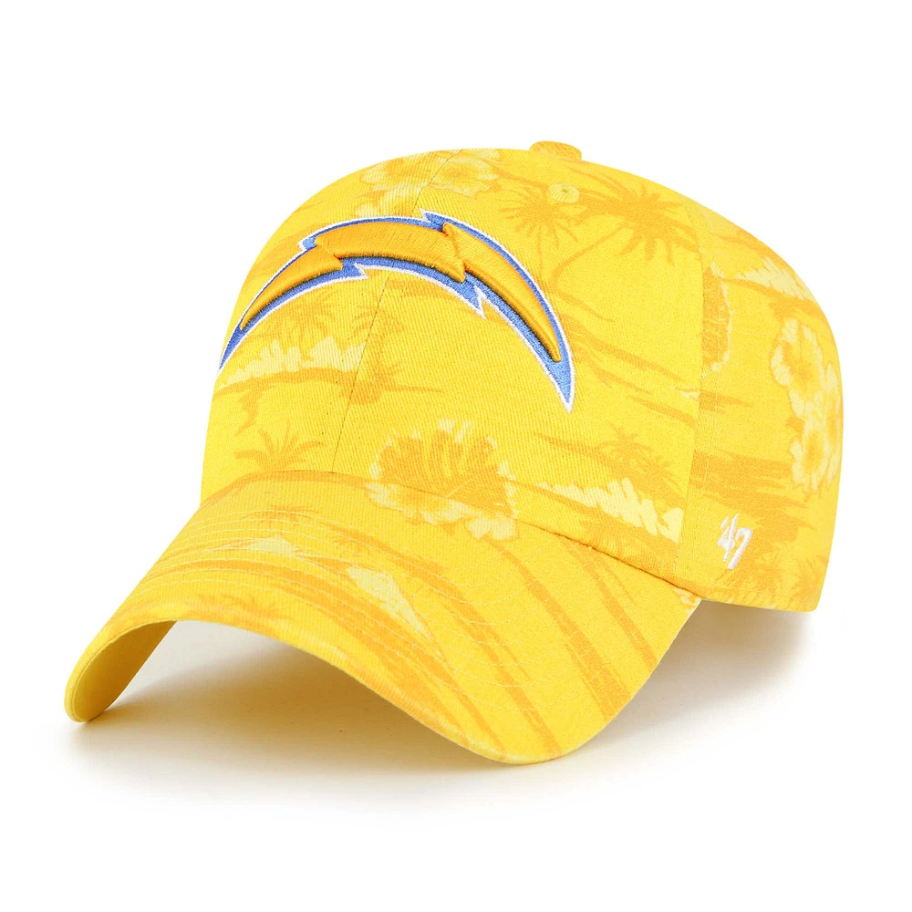 Casquette ajustable « 47 Gold Los Angeles Chargers Fiji Clean Up » pour homme