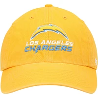 Men's '47 Gold Los Angeles Chargers Secondary Clean Up Adjustable Hat