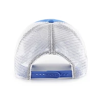 Men's '47 Powder Blue/White Los Angeles Chargers Highline Clean Up Trucker Snapback Hat