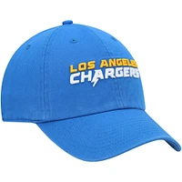 Men's '47 Powder Blue Los Angeles Chargers Clean Up Script Adjustable Hat