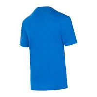 Men's Concepts Sport  Powder Blue/Gold Los Angeles Chargers Vector T-Shirt & Flannel Pants Sleep Set