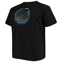 Men's Fanatics Black Los Angeles Chargers Big & Tall Color Pop T-Shirt