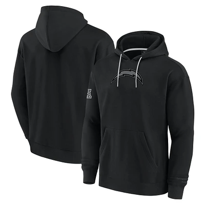 Men's Fanatics Black Los Angeles Chargers Elements Pace Pullover Hoodie