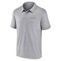 Men's Fanatics Gray Los Angeles Chargers Making Waves Polo