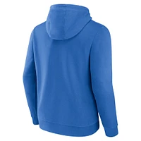 Men's Fanatics Powder Blue Los Angeles Chargers Geometric Chrome Pullover Hoodie