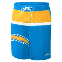 Men's G-III Sports by Carl Banks Powder Blue Los Angeles Chargers Sea Wind - Swim Trunks