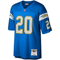 Maillot réplique Mitchell & Ness Natrone Means Powder Blue Los Angeles Chargers Legacy pour hommes