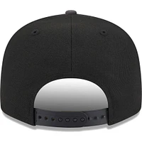 Men's New Era Black Los Angeles Chargers Tidal 9FIFTY Snapback Hat